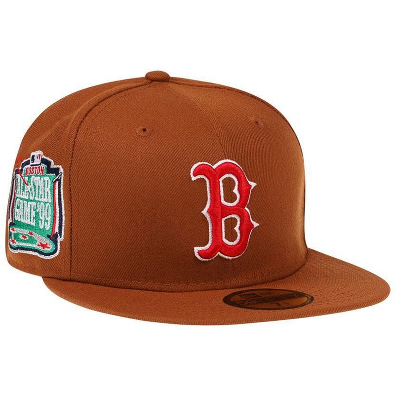 New Era Boston Red Sox All Star Game 1999 Bourbon and Suede Edition 59Fifty Fitted Cap