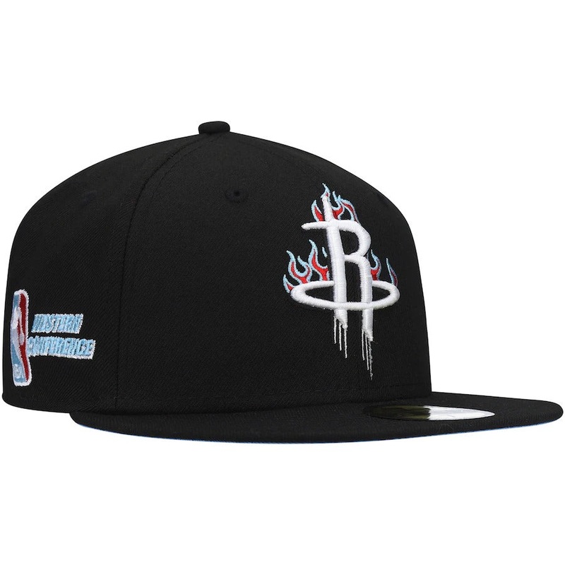 New Era Houston Rockets Team Fire 59FIFTY Fitted Hat