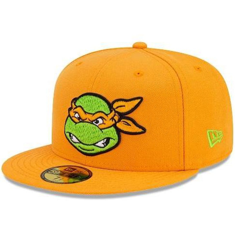 New Era Michelangelo Teenage Mutant Ninja Turtles 59fifty Fitted Hat