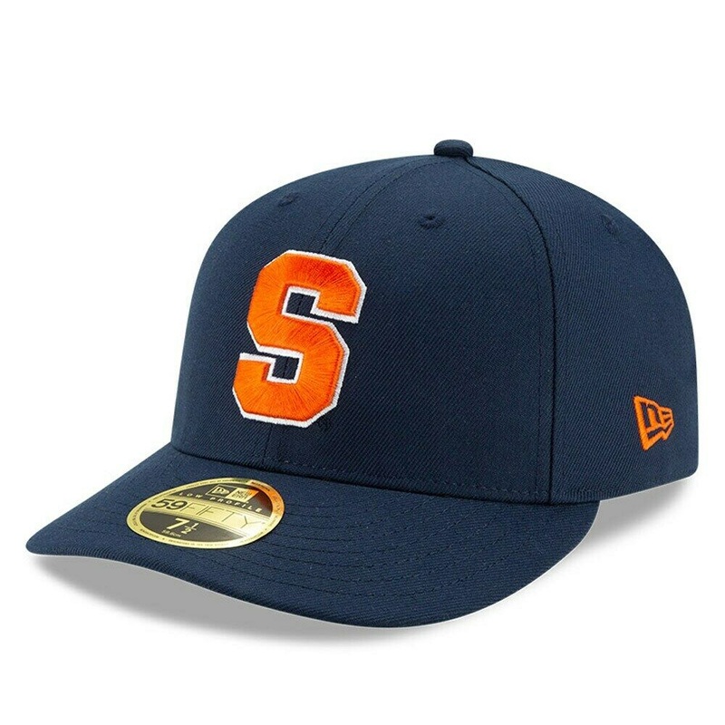 New Era Navy Syracuse Orange Basic Low Profile 59FIFTY Fitted Hat