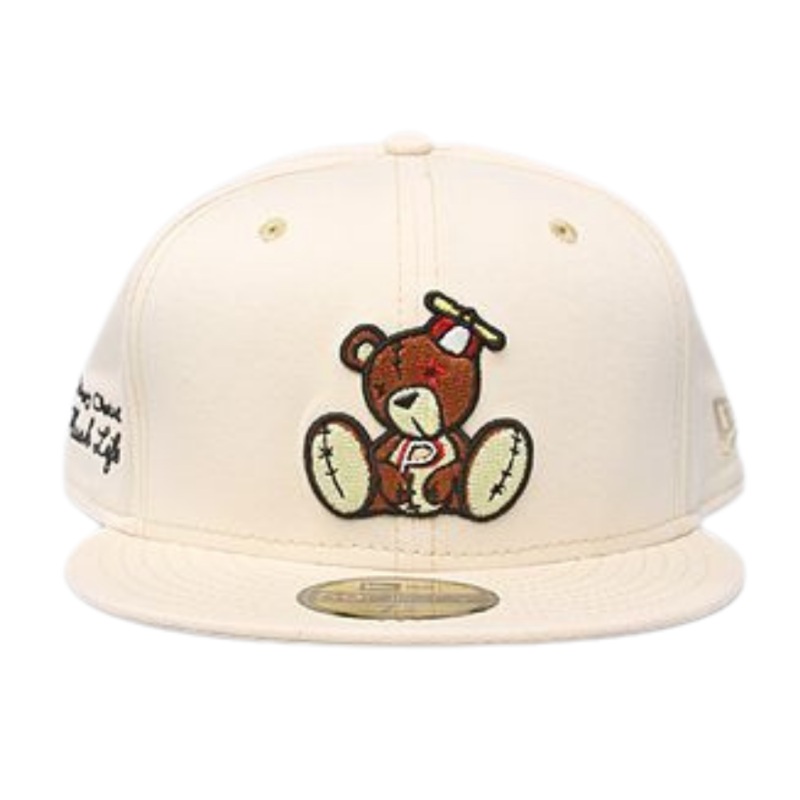 New Era Plush Bear Cream 59FIFTY Fitted Hat