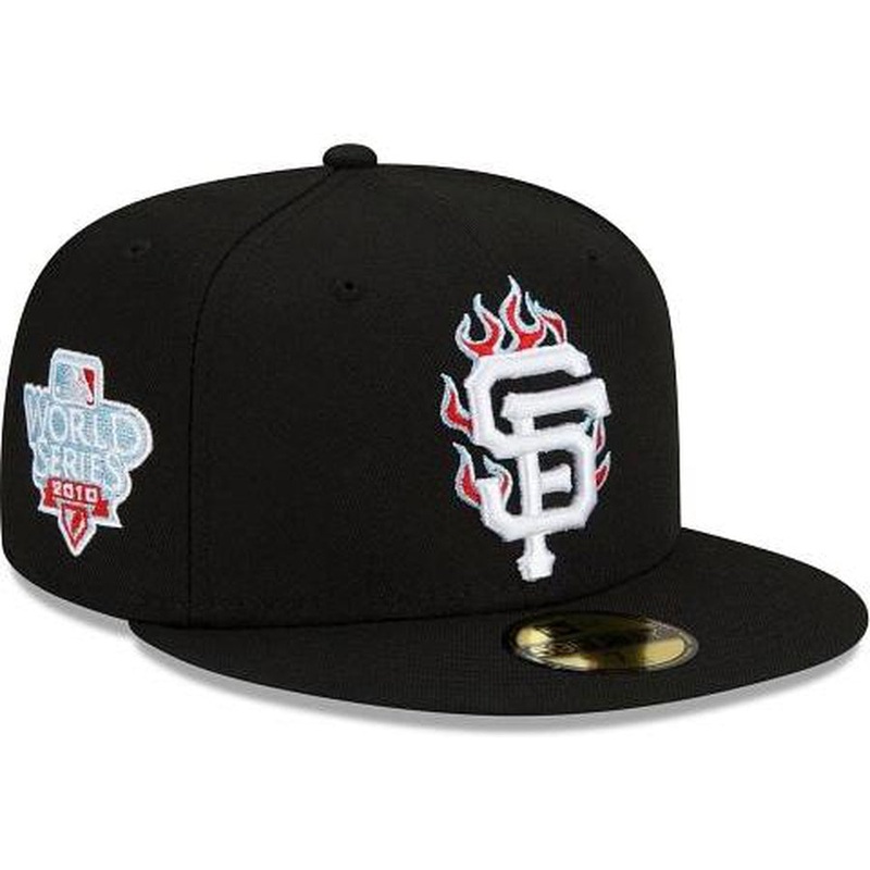 New Era San Francisco Giants Team Fire 59fifty Fitted Hat