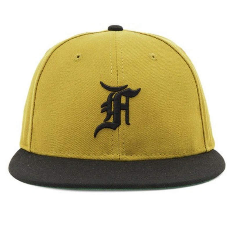 New Era X Fear of God Gold/Black 59FIFTY Fitted Hat