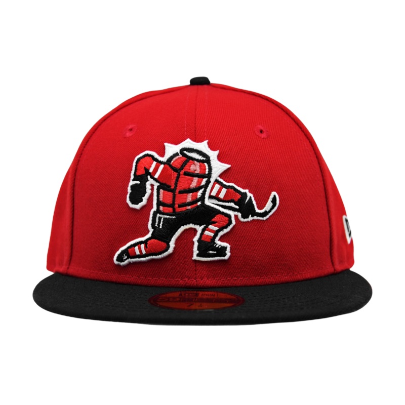 New Era Celly Red/Black 59FIFTY Fitted Hat