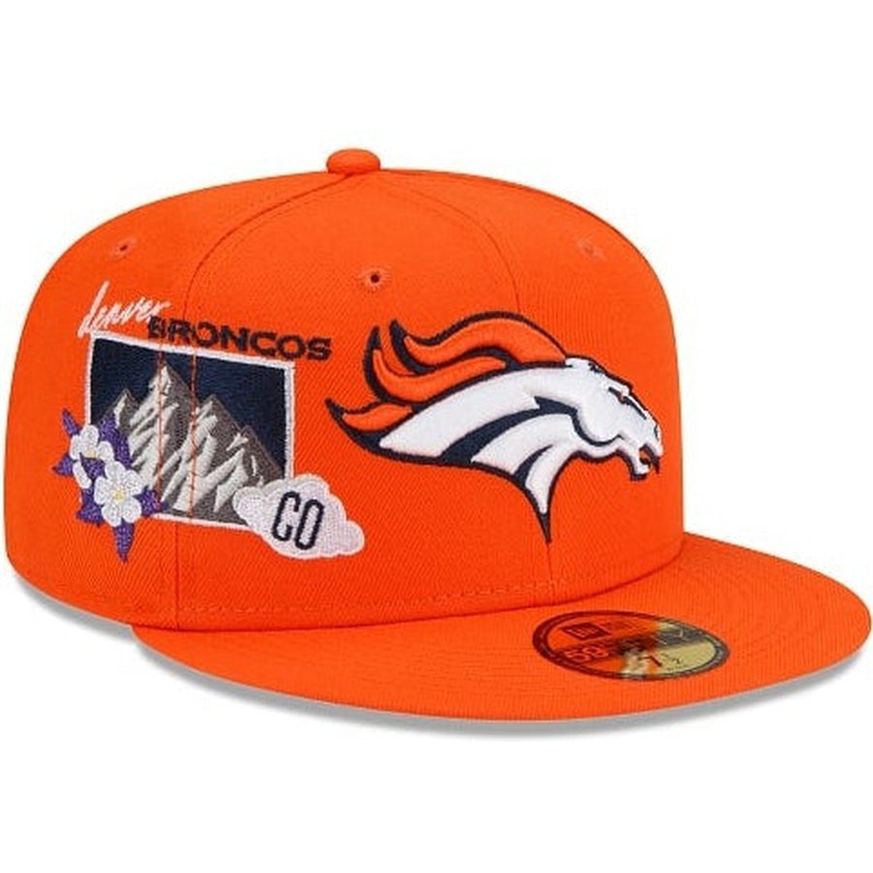 New Era Denver Broncos City Cluster 2022 59FIFTY Fitted Hat
