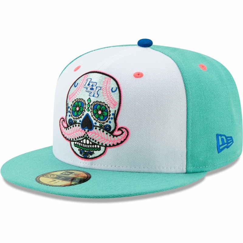 New Era Lexington Leyendas White/Teal Copa de la Diversion 59FIFTY Fitted Hat
