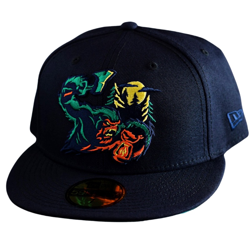 New Era Navy Sasquatch 59FIFTY Fitted Hat