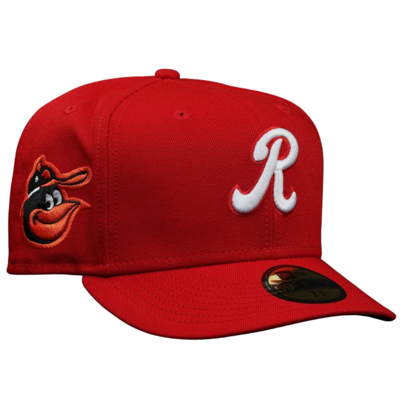 New Era Rochester Red Wings x Baltimore Orioles ‘Cal Ripken Jr.’ Red 59FIFTY Fitted Hat