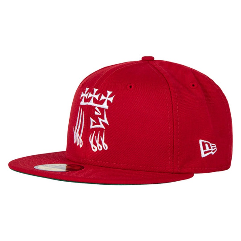 New Era Saints & Sinners King Red 59FIFTY Fitted Hat