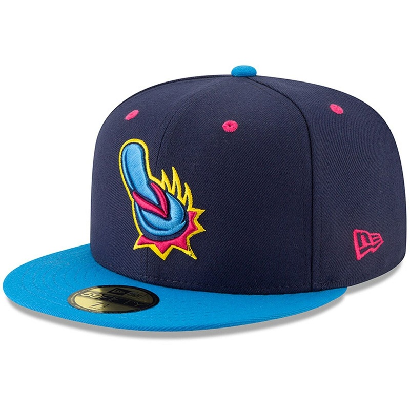 New Era San Antonio Flying Chanclas Navy/Blue Copa de la Diversion 59FIFTY Fitted Hat
