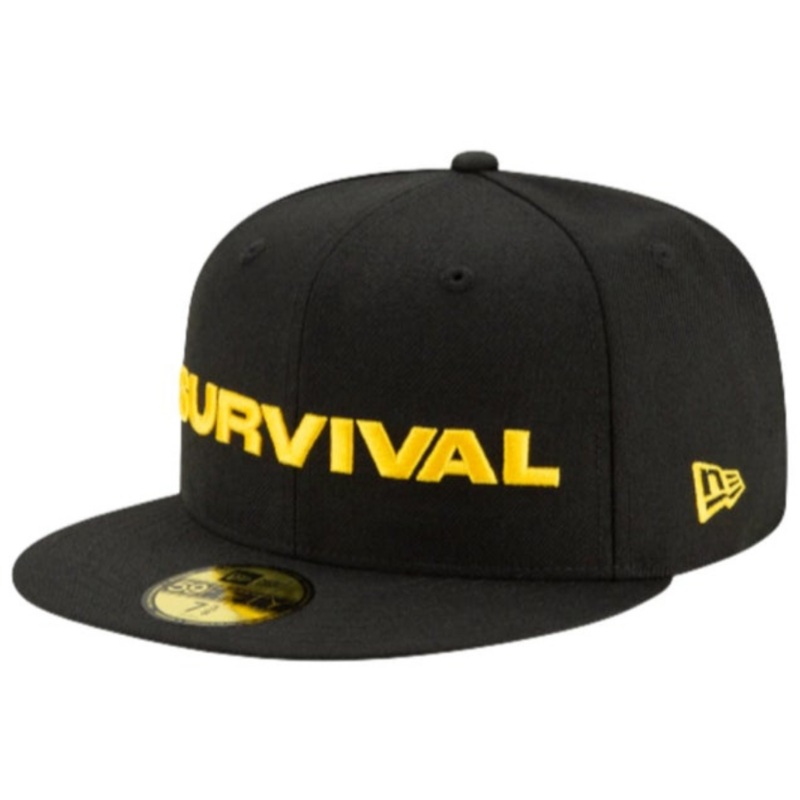 New Era x Dave East Black/Yellow Survival 59FIFTY Fitted Hat
