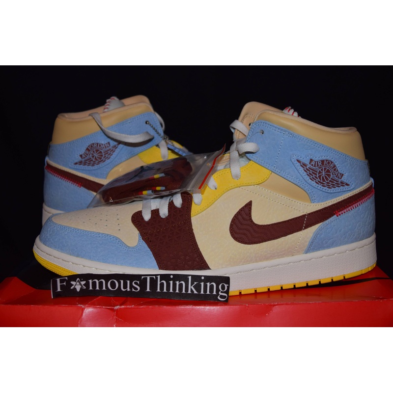 Air Jordan 1 Mid Fearless Maison Chateau