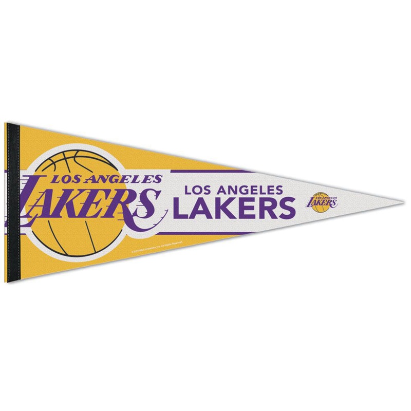 NBA Los Angeles Lakers WinCraft Stripe Premium Pennant – Yellow