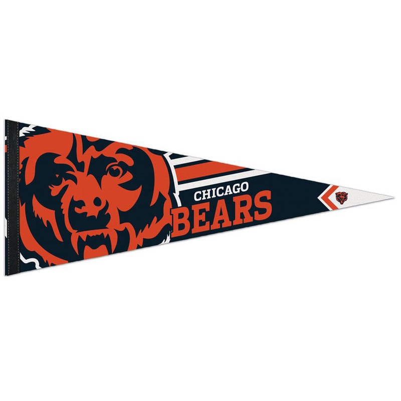 NFL Chicago Bears WinCraft Stripe Premium Pennant – Navy