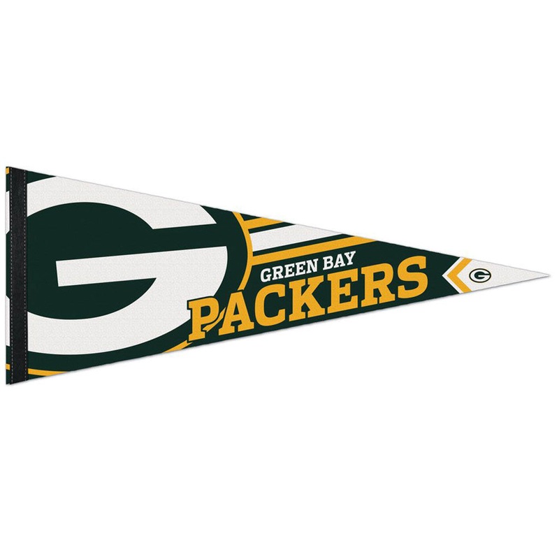 NFL Green Bay Packers WinCraft Stripe Premium Pennant – Green