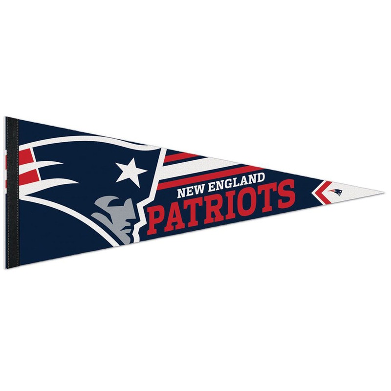 NFL New England Patriots WinCraft Stripe Premium Pennant – Navy