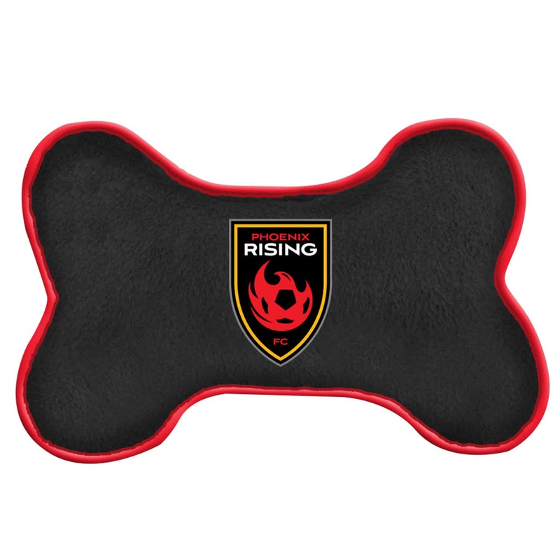 Phoenix Rising All Star Dogs Bone Squeaky Toy – Black