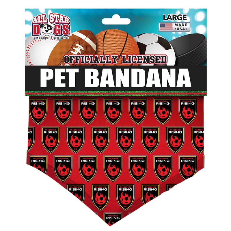 Phoenix Rising All Star Dogs Pet Bandana – Red