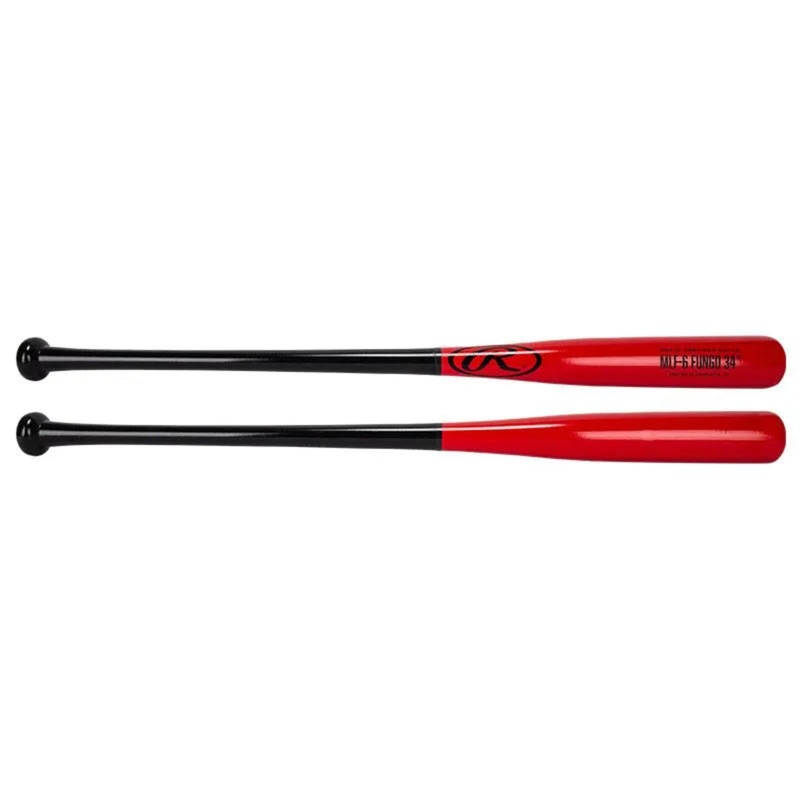 Rawlings Fungo Maple – Wood Bat – Fungo Bat – Black/Red