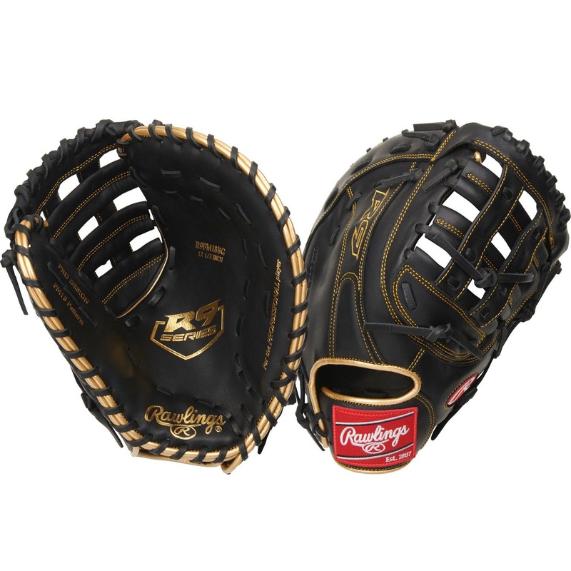 Rawlings R9 Gold Glove 12.5″ Baseball First Base Mitt – R9FM18BG