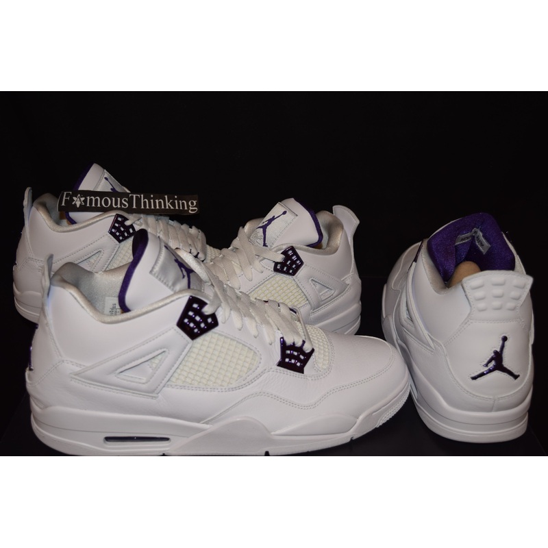 Air Jordan 4 Metallic Purple
