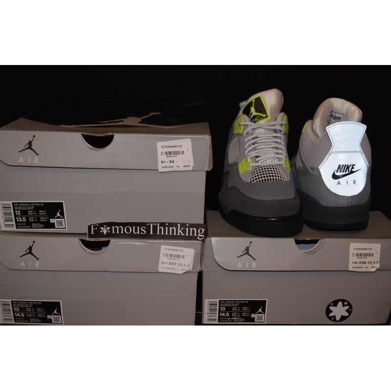 Air Jordan 4 Neon 95