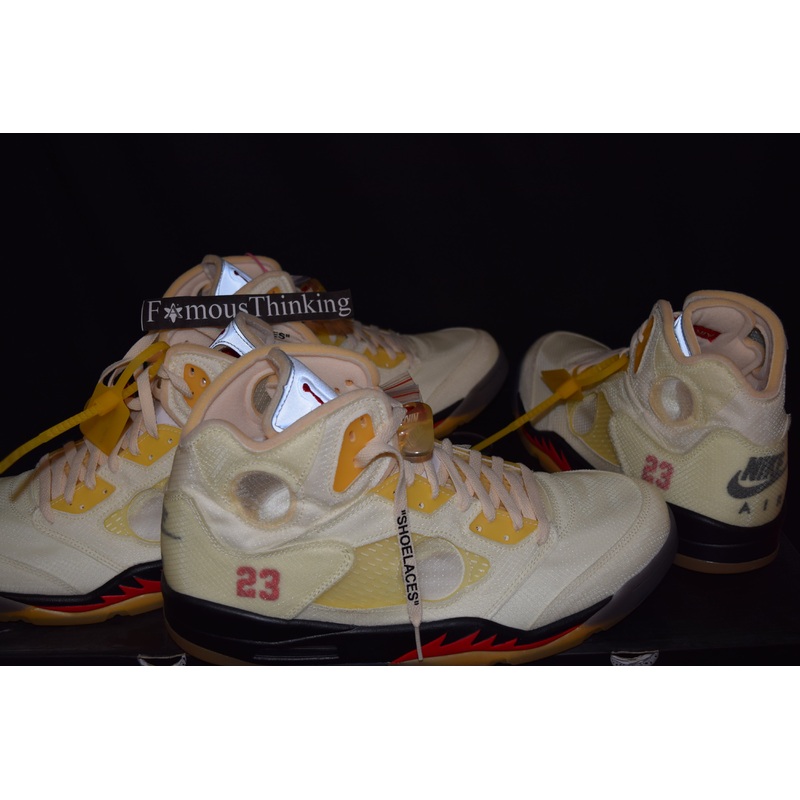 Air Jordan 5 X OFF-WHITE SP Sail