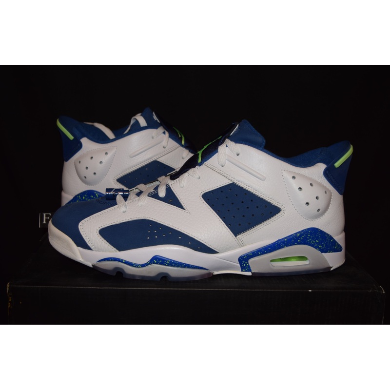 Air Jordan 6 Low Seahawks Ghost Green
