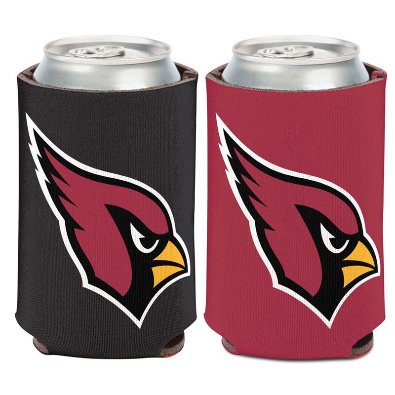 NFL Arizona Cardinals WinCraft 12oz Logo Can Cooler – Black/Red