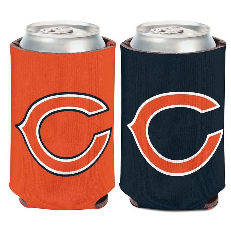NFL Chicago Bears WinCraft 12oz Logo Can Cooler – Navy/Orange