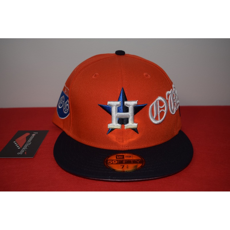 Bun B X New Era Houston Astros OG Trill Orange Fitted 59Fifty