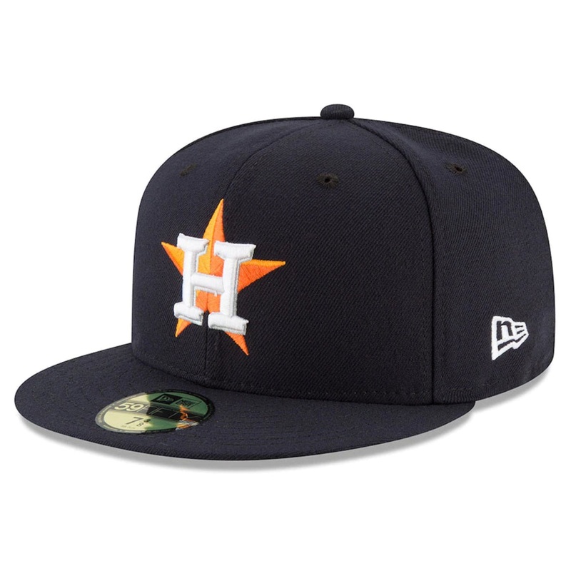 Men’s Houston Astros New Era World Series Side Patch 59FIFTY Fitted Hat 2022
