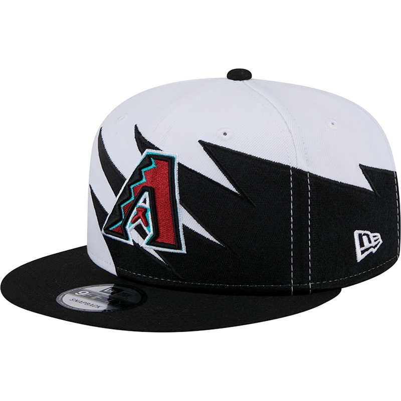 MLB Arizona Diamondbacks New Era Jagged 9FIFTY Snapback Hat – White