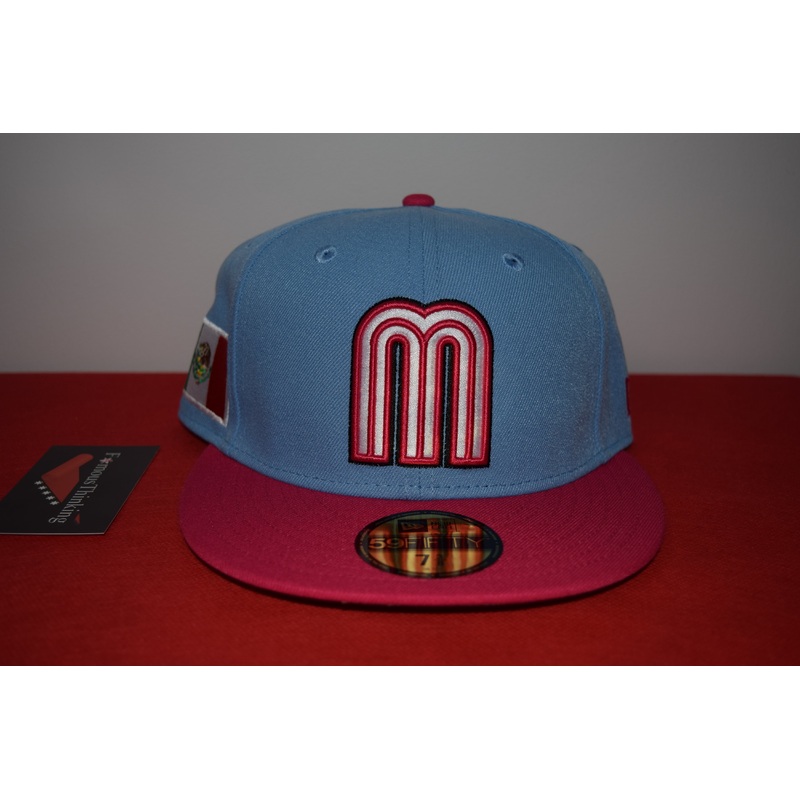 New Era Mexico WBC Blue Pink Fitted 59Fifty