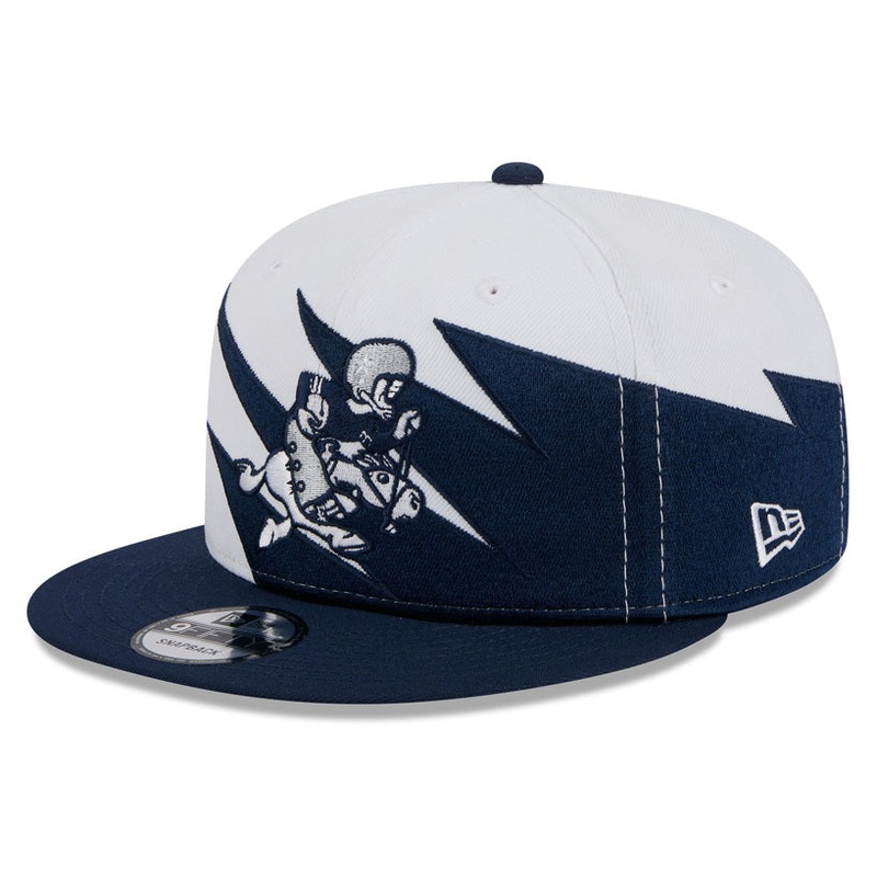 NFL Dallas Cowboys New Era Jagged 9FIFTY Snapback Hat – White
