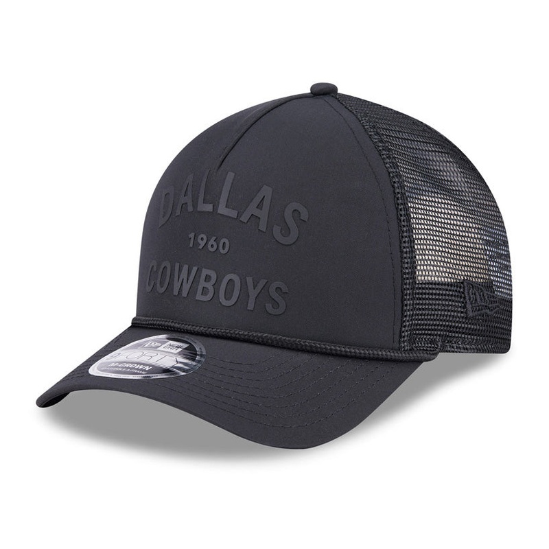 NFL Dallas Cowboys New Era Minimalist 9FORTY M-Crown Snapback Hat – Black