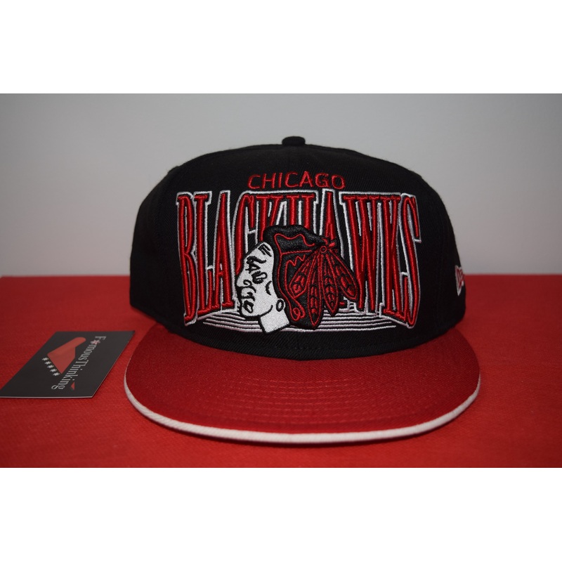 NHL New Era Chicago Blackhawks Two Tone Snapback 9Fifty