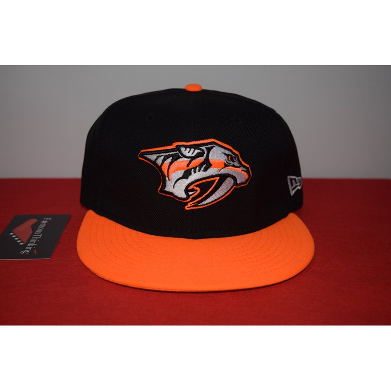 NHL New Era Nashville Predators Vibrant Orange Snapback 9Fifty