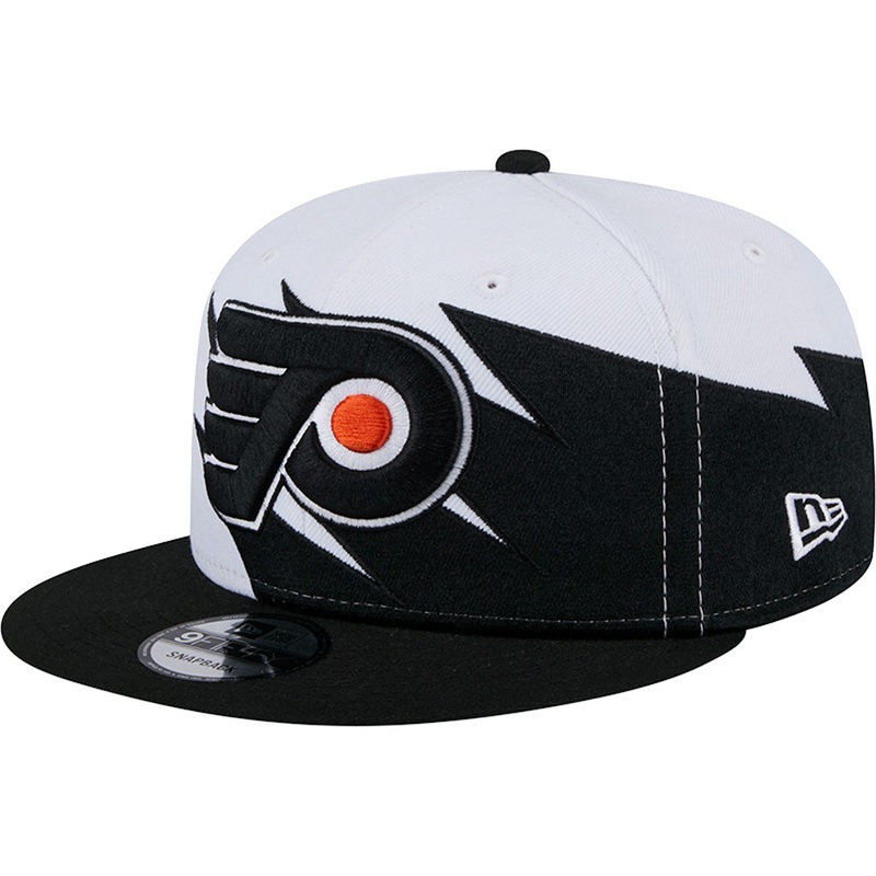 NHL Philadelphia Flyers New Era Jagged 9FIFTY Snapback Hat – White