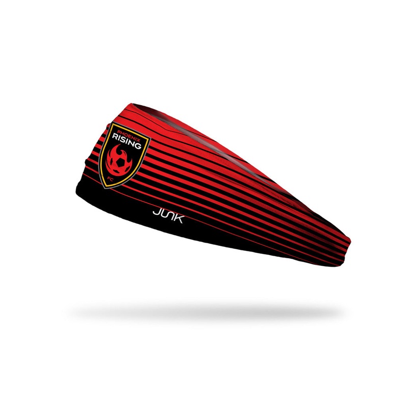 Phoenix Rising JUNK Gradient Stripe Headband – Red