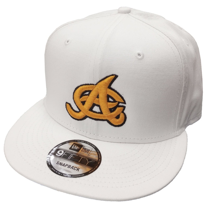 Aguilas Cibaeas New Era SnapBack GOLD Logo white Hat