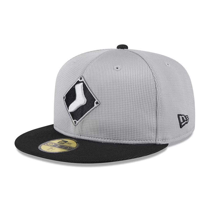 MLB Chicago White Sox New Era 2025 Graphite Batting Practice 59FIFTY Fitted Hat – Graphite