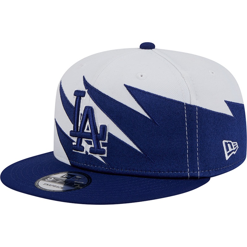 MLB Los Angeles Dodgers New Era Jagged 9FIFTY Snapback Hat – White
