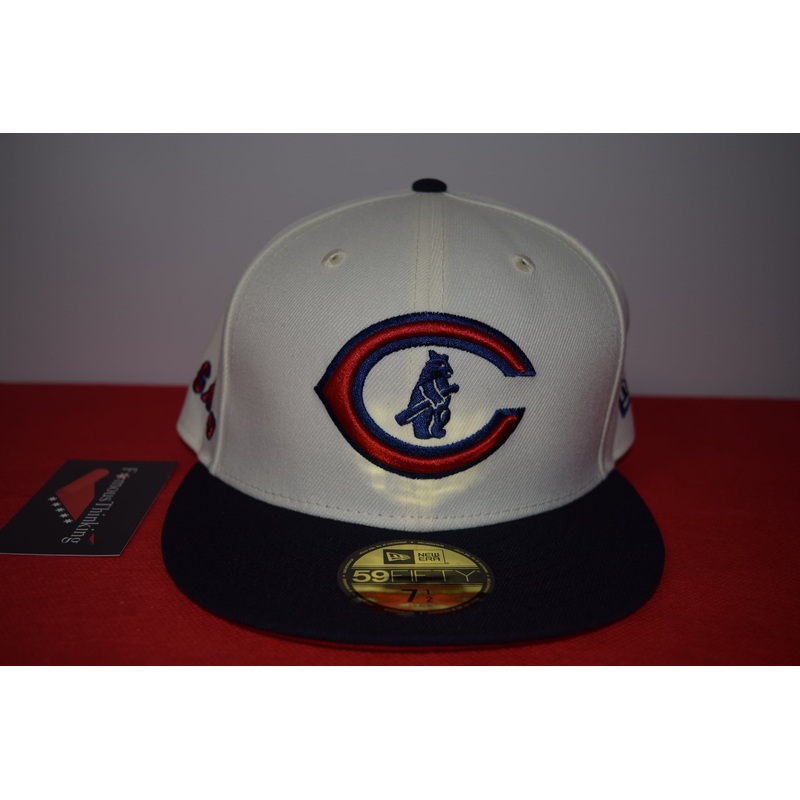MLB New Era Chicago Cubs Crossover Bear Fitted 59Fifty