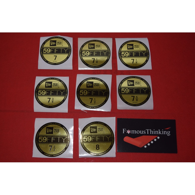New Era 59Fifty 9Fifty Authentic Replacement Sticker
