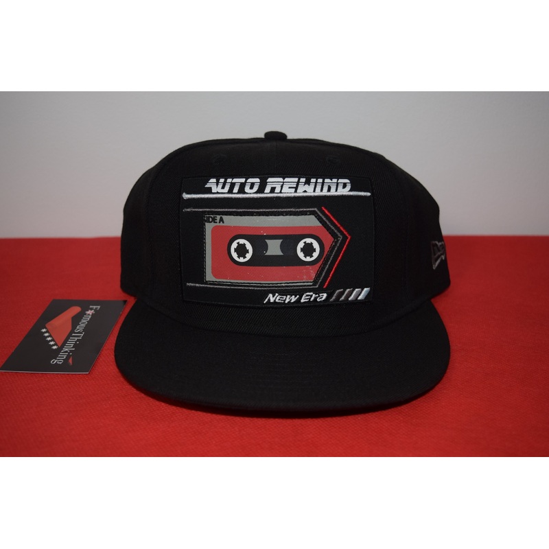 New Era Auto Rewind Cassette Tape Fitted 59Fifty VINTAGE
