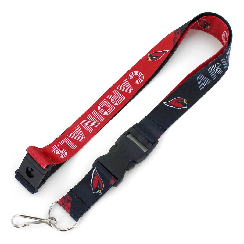 NFL Arizona Cardinals Aminco Crossfade Lanyard – Red