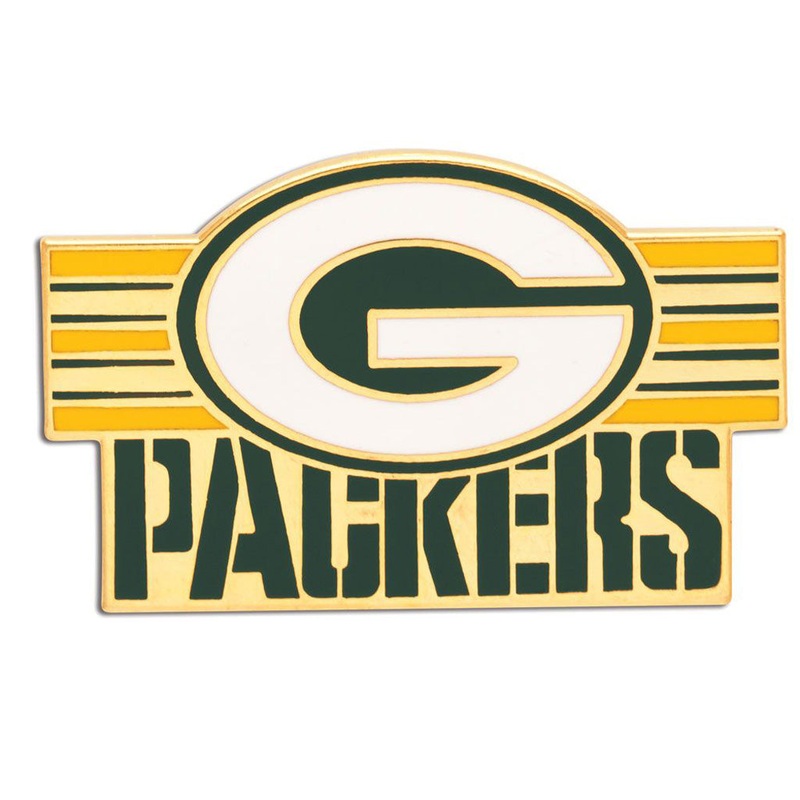 NFL Green Bay Packers WinCraft Logo & Name Pin – Yellow