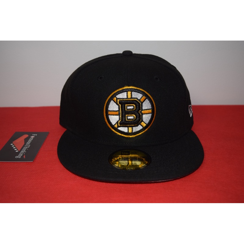 NHL New Era Boston Bruins Fitted Black Fitted 59Fifty