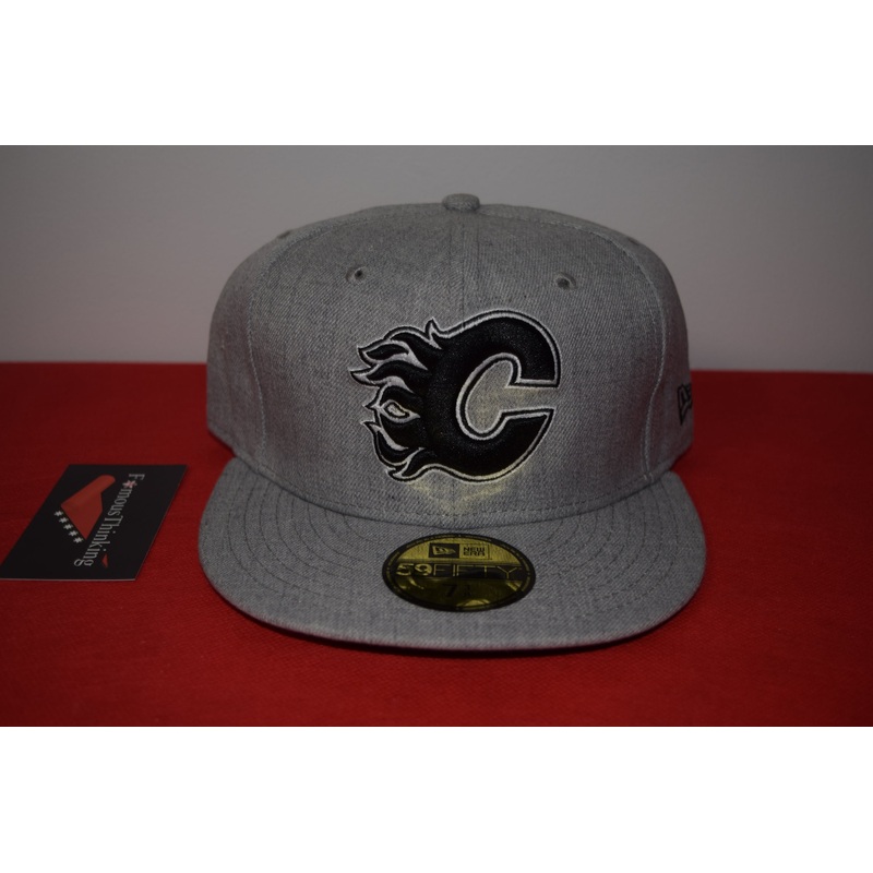 NHL New Era Calgary Flames Grey Fitted 59Fifty